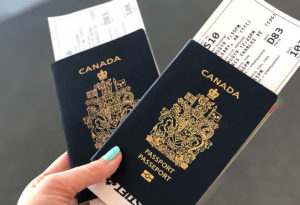 Canadian immigration passports